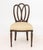 Late 20th Century Hepplewhite Style Mahogany Dining Chairs, 12 For Sale - Image 5 of 13