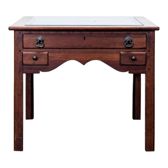 Vintage Attributed to Ethan Allen Display Table For Sale