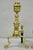 Traditional The Harvin Co Vintage Brass Federal Style Branch Foot Fireplace Andirons - Pair For Sale - Image 3 of 16