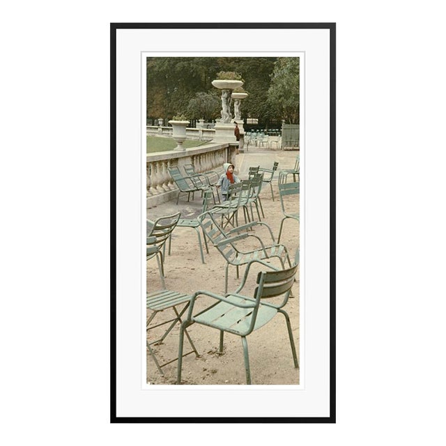 Parisian Park 1950s by Peter Cornelius Framed C-Print For Sale