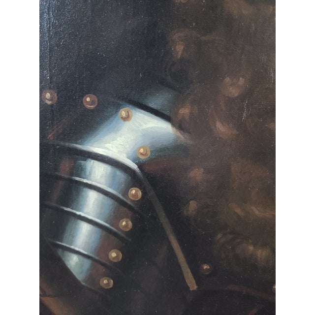 Antique 18th Century Oil Painting Portrait Follower of Sir John Baptist Medina - Unsigned For Sale In Los Angeles - Image 6 of 17