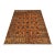 Rust Afghan Sultani Hand-Knotted Wool Rug - 9'8" X 8'1" For Sale