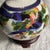 1980s Tai-Hwa Pottery Bottle Blue Magpie Good Fortune Heavenly Joy For Sale - Image 10 of 12