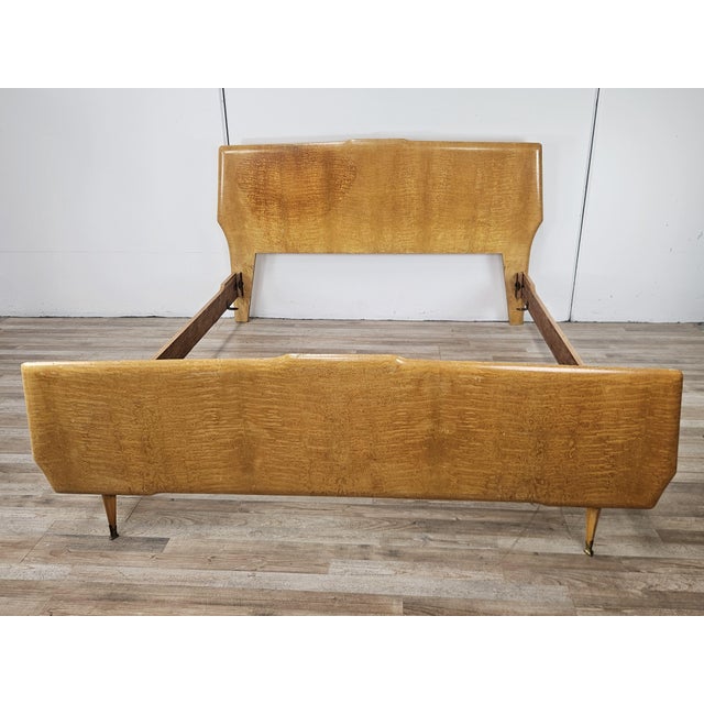 Vintage Maple Double Bed, 1950 For Sale - Image 11 of 11