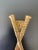 Vintage Cast Brass Double Tennis Racket Door Knocker For Sale - Image 4 of 7