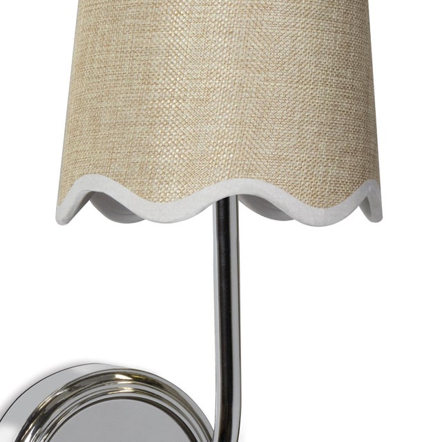Regina Andrew Ariel Sconce, Polished Nickel For Sale - Image 4 of 7