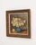 Early 20th Century Belgium Blue Canvas Painting For Sale - Image 14 of 15