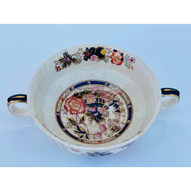 Early 20th Century Mason's Ironstone Mandarin Bowls, Salad Plates, Saucer Plates & Cups - 23 Pieces For Sale - Image 10 of 13