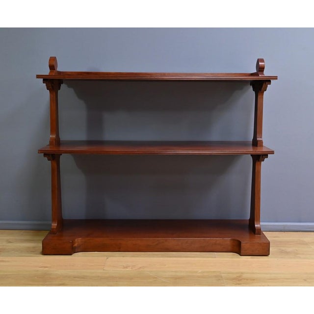 Brown Victorian Mahogany Serving Trolley For Sale - Image 8 of 18