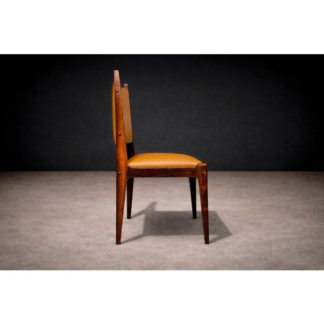 Dining Chairs in Rosewood & Leather, Sergio Rodrigues for Bloch, 1960s - Lot 291-883 For Sale - Image 15 of 15