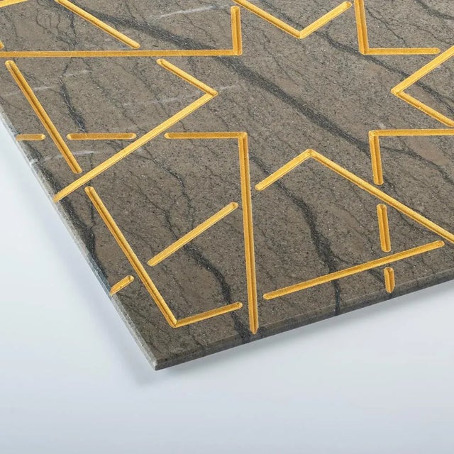 Contemporary Marble Palatina Plate by Gabriele D'angelo For Sale - Image 3 of 4