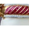 1960 Vintage 16 Ct Burma Ruby & 6 Ct Diamonds 18 Kt Yellow Gold 109 Grams Bangle For Sale - Image 16 of 18