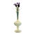 Glass Vintage French White Opaline Lamp from Lampe Berger and Opalescent Soliflore Vase, 1950, Set of 2 For Sale - Image 7 of 9