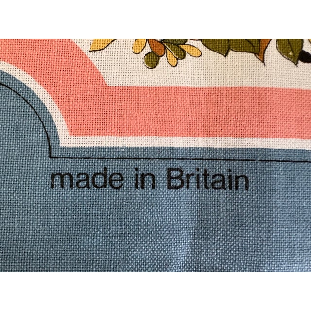 Charles and Diana Royal Wedding Commemorative Linen Tea Towel Banner 1981 Made in Britain by Vista Company For Sale - Image 4 of 6