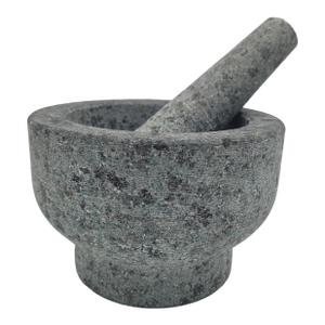 Late 20th Century Granite Mortar and Pestle-2-Piece Set