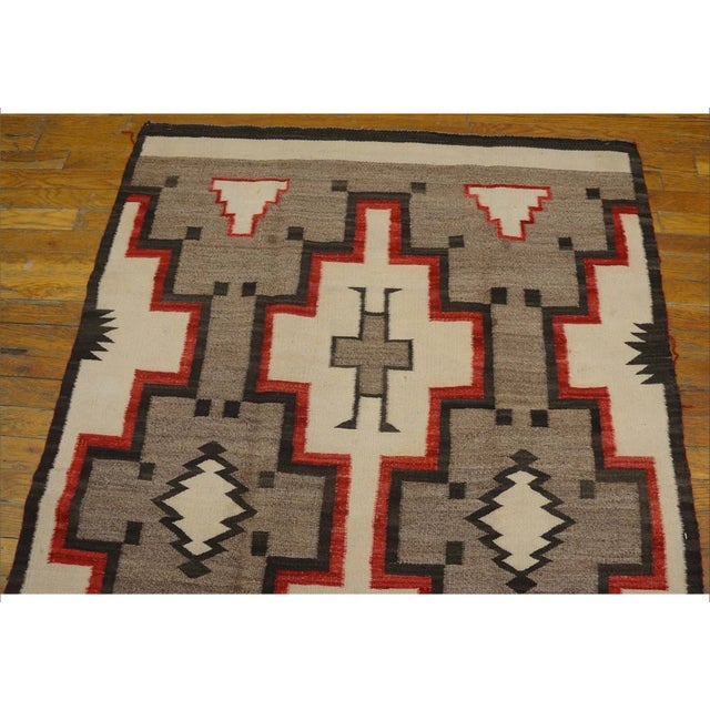 Early 20th Century American Navajo Carpet For Sale In New York - Image 6 of 12
