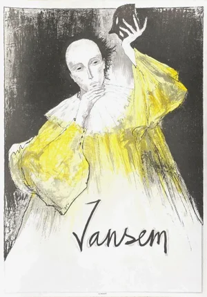 1983 Jean Jansem Matignon Gallery Lithograph Poster