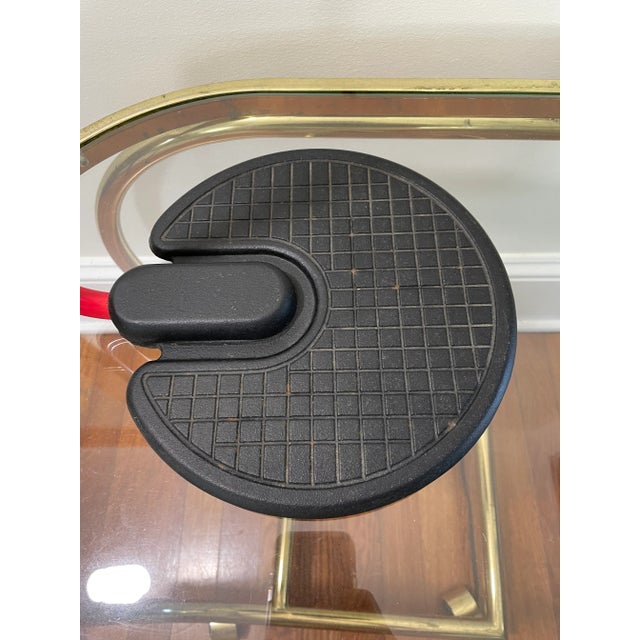 Red Postmodern Memphis Style Cantilever Desk Lamp For Sale - Image 8 of 11