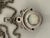 Vintage 925 Sterling Silver Pendant Necklace Featuring a Large Iridescent Pearl and a Smaller Gemstone For Sale - Image 4 of 6