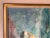 70's Lilienstein Impressionist Street Scene Oil on Canvas Painting, Framed For Sale - Image 4 of 11