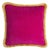 Happy Cushion in Fuchsia and Yellow from Lo Decor For Sale