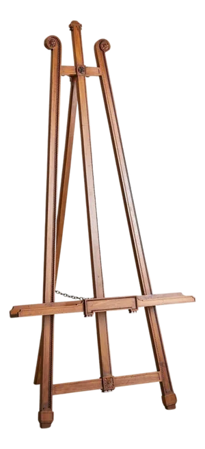 Monumental Antique French Wooden Easel