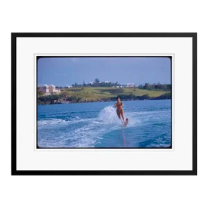 Water Skiing in Acapulco 1959 by Toni Frissell Framed