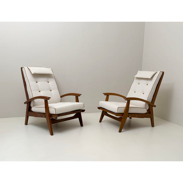 Cerutti Lounge Chairs by Ugo Dalessio, 1950s, Set of 2 For Sale - Image 6 of 6