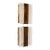 1970s Nardo Michela Italian Glass Tegole Sconce - a Pair For Sale