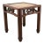 Oriental Hardwood Square Coffee Table, 1870 For Sale - Image 6 of 11