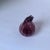 Mid-Century Modern Mid 20th Century Italian Murano Art Glass Barbini Gold Flecked Fig For Sale - Image 3 of 6
