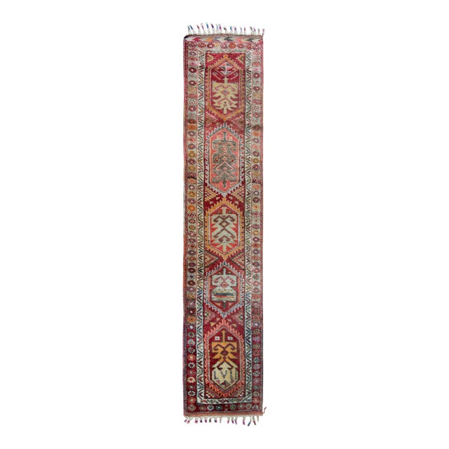 Vintage Turkish Konya Runner For Sale