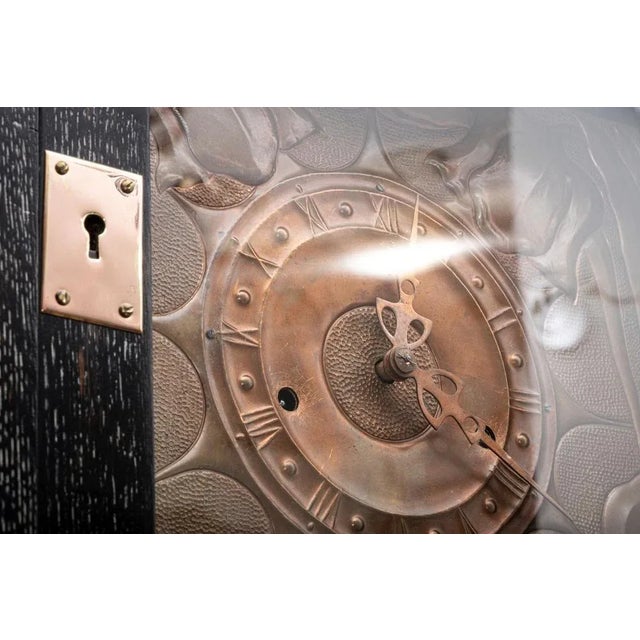 Art Nouveau Viennese Grandfather Clock by Michael Niedermoser and Georg Klimt, 1900s For Sale - Image 15 of 18