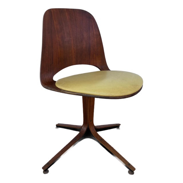 Vintage Mid Century Plycraft Desk Chair by George Mulhauser For Sale