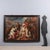 Oil on canvas. Central European School, late 17th century. The large scene recounts the biblical episode narrated in the...