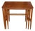 Scandinavian Teak Nesting Tables by Bertil Fridhagen for Bodafors, 1960s, Set of 3 For Sale