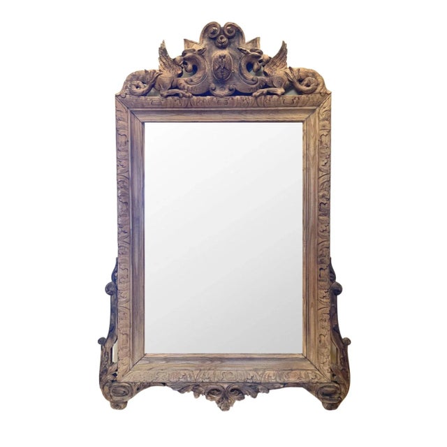 1960s Mythological Chimera Wall Mirror For Sale - Image 12 of 12