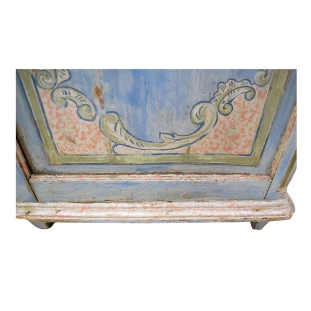 Early 20th Century French Provincial Painted Three Drawer Chest For Sale - Image 5 of 5