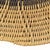 Early 20th Century Early 20th Century Makenge Flat Wedding Basket 18.5 Inch Zambia For Sale - Image 5 of 6