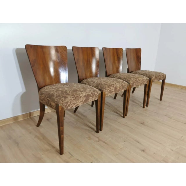 Art Deco Dining Chairs by Jindrich Halabala, Set of 4, in Very Good conditions. Designed 1920 to 1949 This piece is...