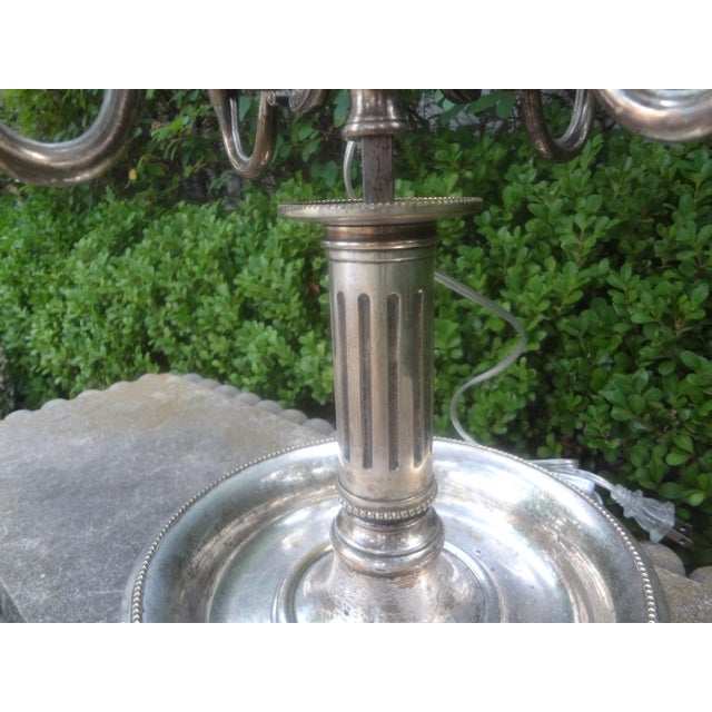 19th Century French Louis XVI Style Bouillotte Lamp For Sale In Houston - Image 6 of 12