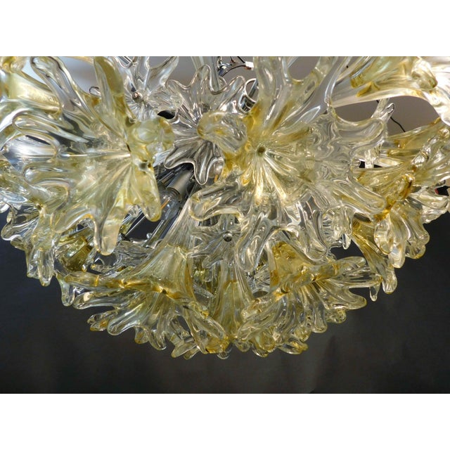Venini 20th Century Murano Esprit Flush Mount by Venini For Sale - Image 4 of 7