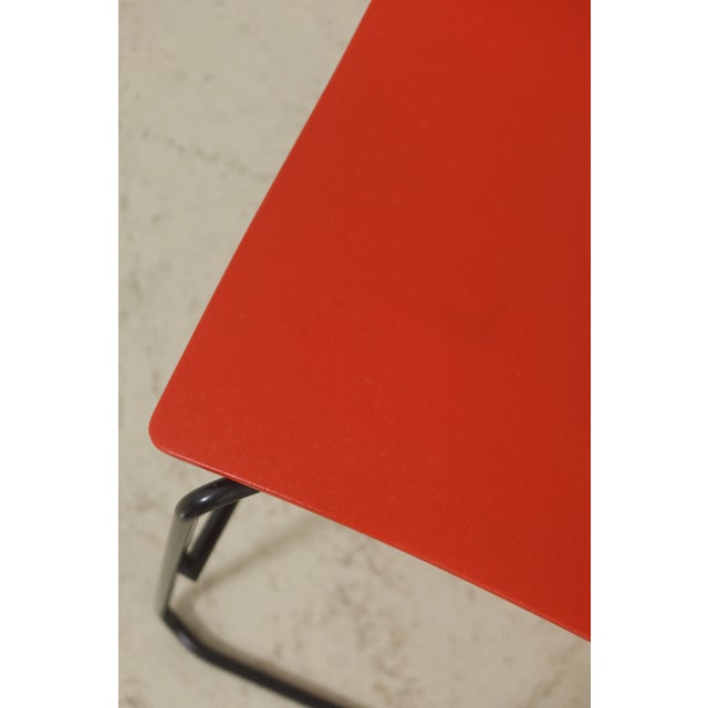 1980s Knoll Mid Century Modern Handkerchief Side Chair For Sale - Image 5 of 9