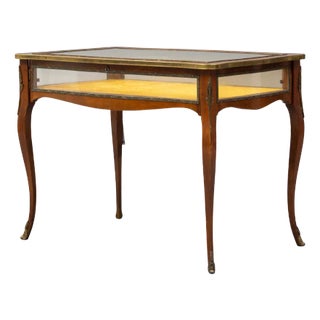 Antique Display Showcase For Sale