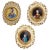 Paintings of People in Rococo Costumes, 1950s, Set of 3 For Sale - Image 10 of 10
