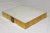 Metal 19th Century French Marble Tray With Brass Edging For Sale - Image 7 of 7