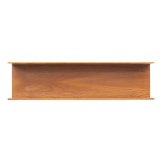 Wall Shelf in Walnut by Walter Wirz for Wilhelm Renz, 1960s For Sale