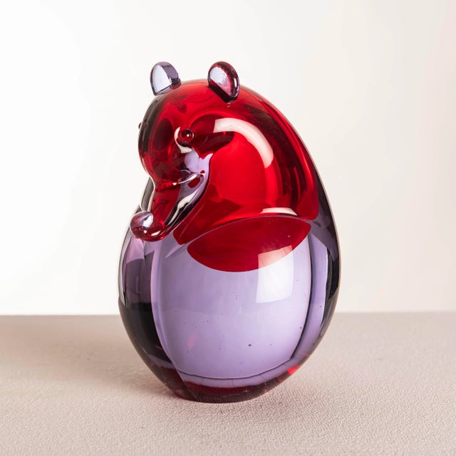 Vintage Murano Glass Sculpture by Antonio Da Ros for Cenedese, 1960 For Sale - Image 6 of 10