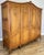 Vintage French Louis XVI Style Oak 4-Door Armoire For Sale - Image 12 of 12