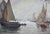 Bustad, Painting Sailboats on a Calm Sea, 1928, Oil on Canvas For Sale - Image 6 of 15